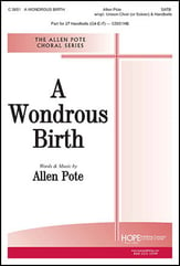 A Wondrous Birth SATB choral sheet music cover
